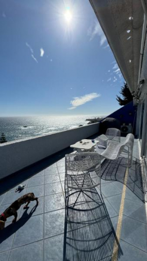 Dpto con gran terraza y vista panorámica al mar